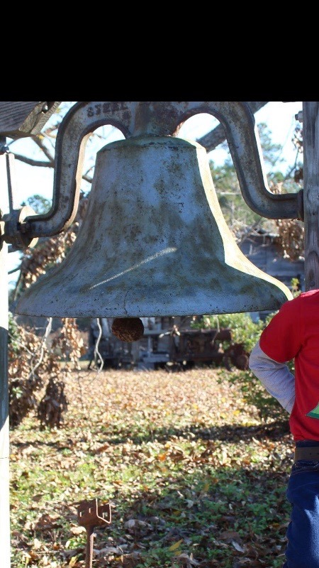 This 300 pound antique bell was stolen from a Tabor City area residence, according to the sheriff's office (courtesy photo)