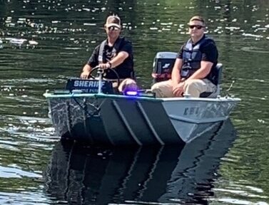 Deputies were on patrol on the road and the water July 18 as part of a new intensive enforcement effort by the sheriff's office. (CCSO photo)