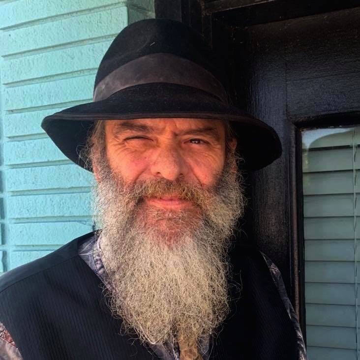 A man with a long beard