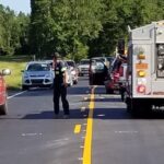 A two-vehicle crash on N.C. 130 has delayed traffic near Brunswick.