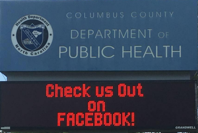 The Columbus County Health Department has multiple resources for dealing with COVID-19 on its social media platforms.