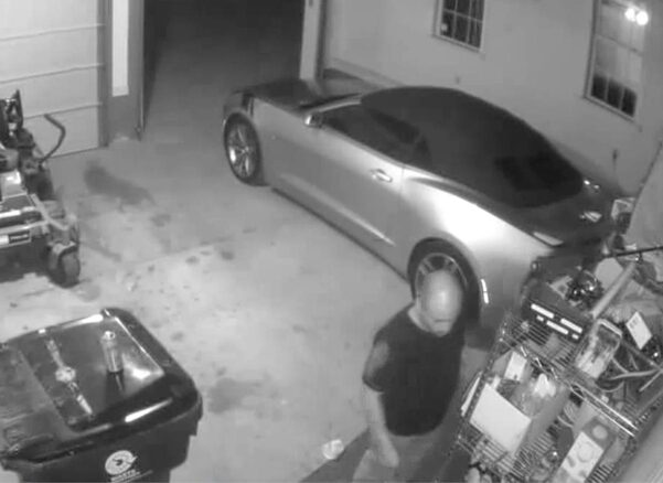 The sheriff's office is seeking this man for questioning in an October break-in. (courtesy photo)