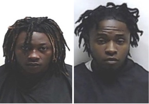Damion Marquez Moody and Davern Jaquan Inman (CCSO Photos)