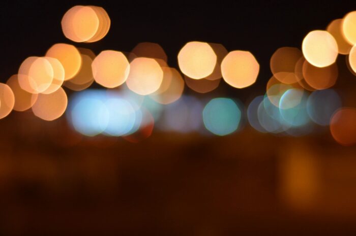 Blurred lights