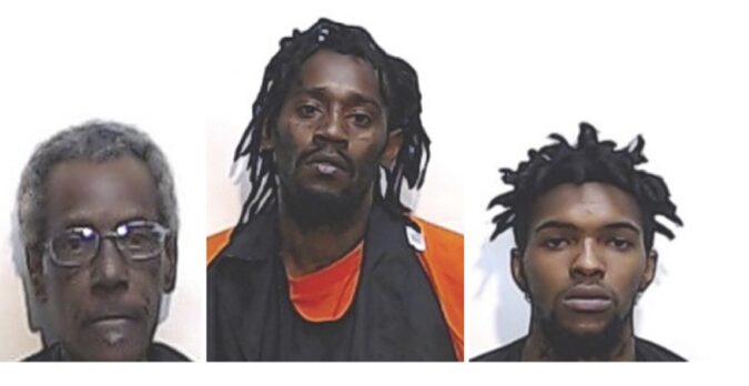 Vernice Hardy, Andrew Holmes, and Jakiem Carmichael.