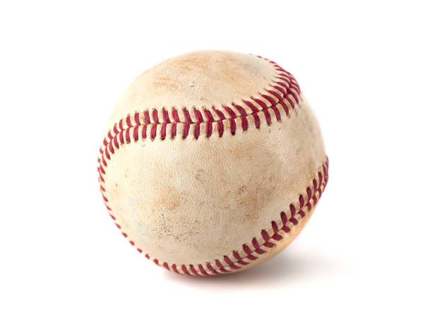 A dirty baseball