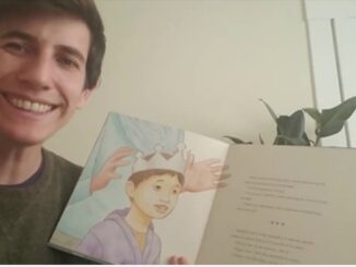 A screenshot from a YouTube channel featuring the controversial book.,