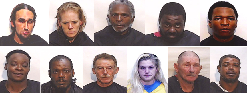 Task Force arrests 11