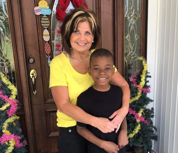 Kathy Spaulding and Xavier