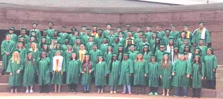 The East Columbus High Graduating Class of 2021.