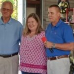Jerry and Anne Gore with Mayor Daniel Hilburn.