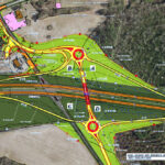The intersection at Old Boardman/MAcedonia church Roads and U.s. 76 will be converted to an interchange to improve safety and traffic flow. (DOT graphic)