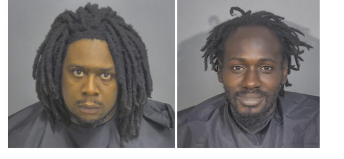 Steve Burrell and Kivin Graham (ACSO photo)