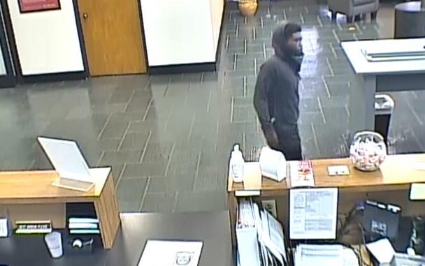 Tabor city police said this man robbed the First Bank on Fifth Street this morning.