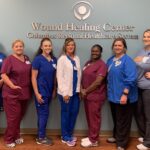 CRHS Wound Healing Center staff: Dianne Smith, Connie Ellis, Beverly Buck, Allison Ray, Jackie Jenrette, Geena Williams and Ashley Coleman.