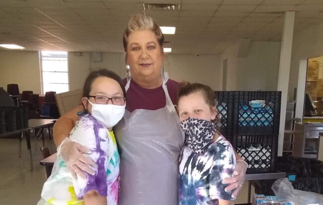 Lorrie Cartret is just one of those who work behind the scenes at area schools.