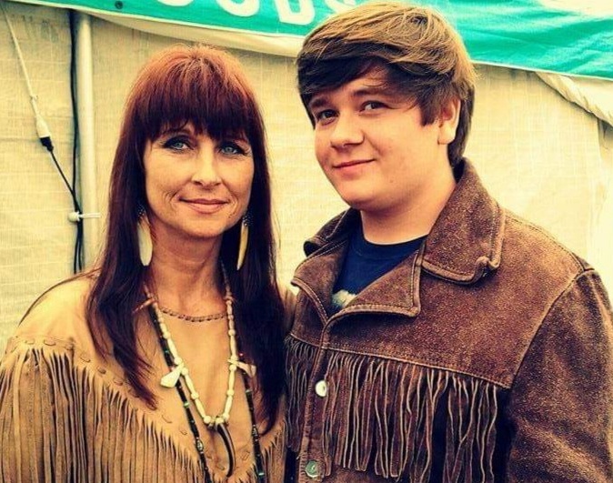 Thomas Powell and his aunt, Richia Grayhawk (submitted)