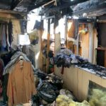 The clothing pantry at Southeastern Carolina Crossroads was a complete loss. (submitted)