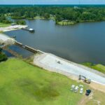Stabilization of the Lake Tabor dam should be complete by Sept. 30. (Submitted photo)