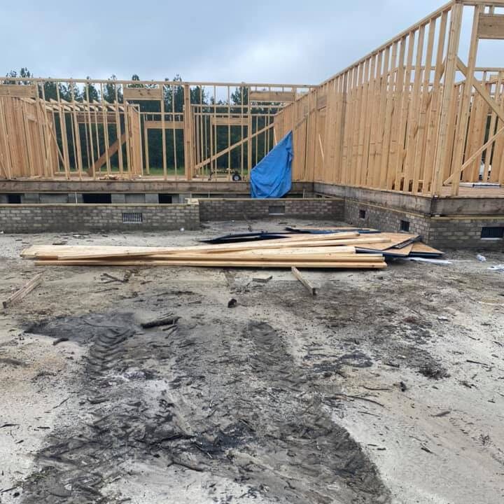 For the second time, Amber and Dustin Nealey have had thousands of dollars of tools stolen from the new home they are constructing. (FB photo)