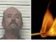 Roy Potter of Kelly has been charged with 18 counts of arson BCSO photo)