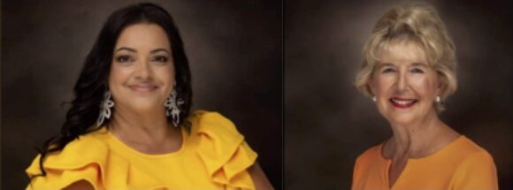 Pamela Young-Jacobs and Suzanne King