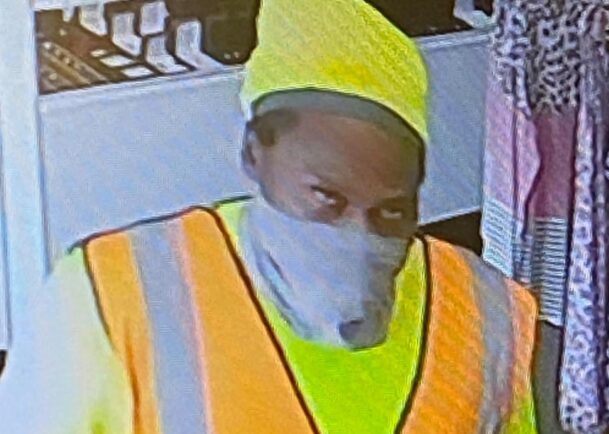 Whiteville Police are searching for this man after robbing Fowler's Jewelry Monday.
