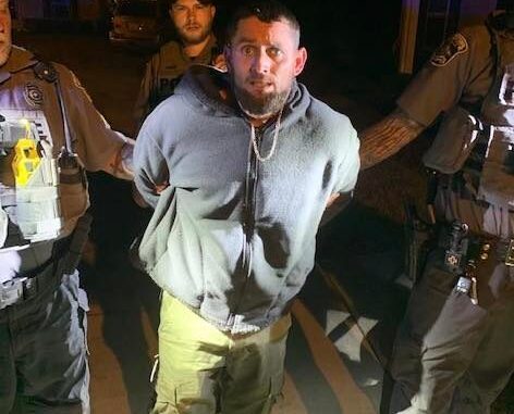 Spivey after being arrested early Thursday. (HCPD photo)