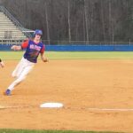People playing baseball