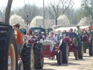 The Parade of Power -- one of the largest antique tractor parades in the state-- returns Saturday with Southern Farm Days. (file photo)