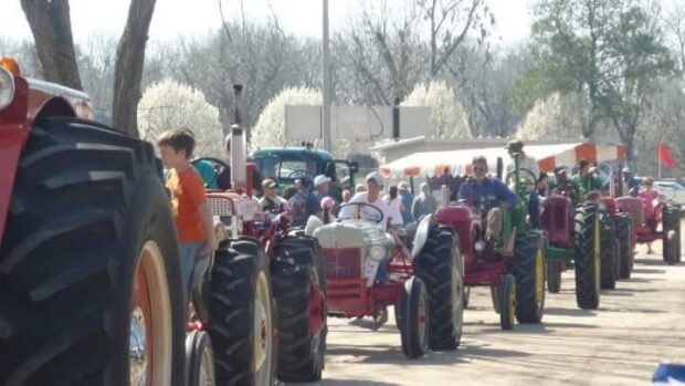 The Parade of Power -- one of the largest antique tractor parades in the state-- returns Saturday with Southern Farm Days. (file photo)