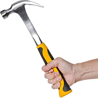 A person holding a hammer
