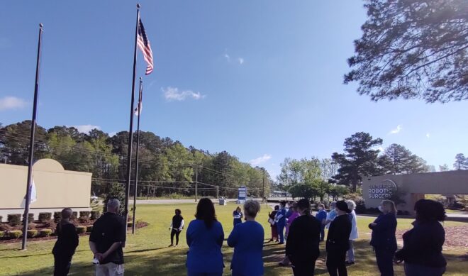 Columbus Regiuonal hosted a ceremony honoring organ donors Wednesday.
