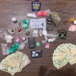 Drugs, cash and paraphernalia seized from the Columbus Street home. (CCSO)