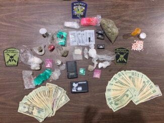 Drugs, cash and paraphernalia seized from the Columbus Street home. (CCSO)