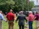 Crowds gathered at four locations in the county today for the National Day of Prayer. (CCSO)