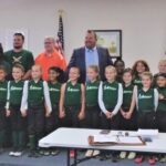 Lake Commissioners honored the East Columbus Dixie Darlings Tuesday.