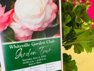 Whiteville Garden club Garden tour brochure