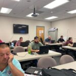 Representatives from multiple agencies joined together recently for the incident management training class.