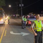 CPD and multiple agencies held a checking station Saturday in Chadbourn.