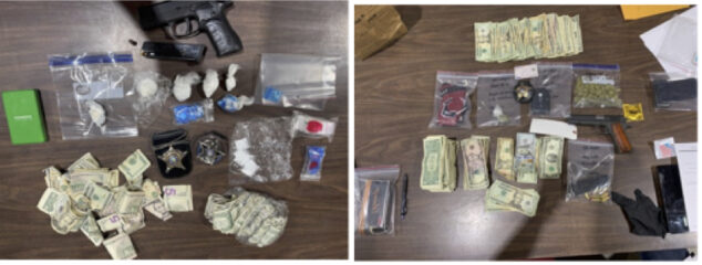 Evidence 9122 drug busts