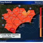 NBAtional Weather service precipitation forecast. (NWS graphic)