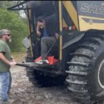 Snyder is assisted from the SHERP vehicle after being found in a densely wooded area. (BCSO photo)