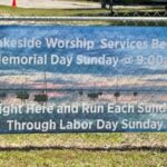 Lakeside worship