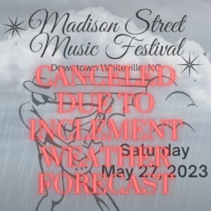 Music fest cancelled