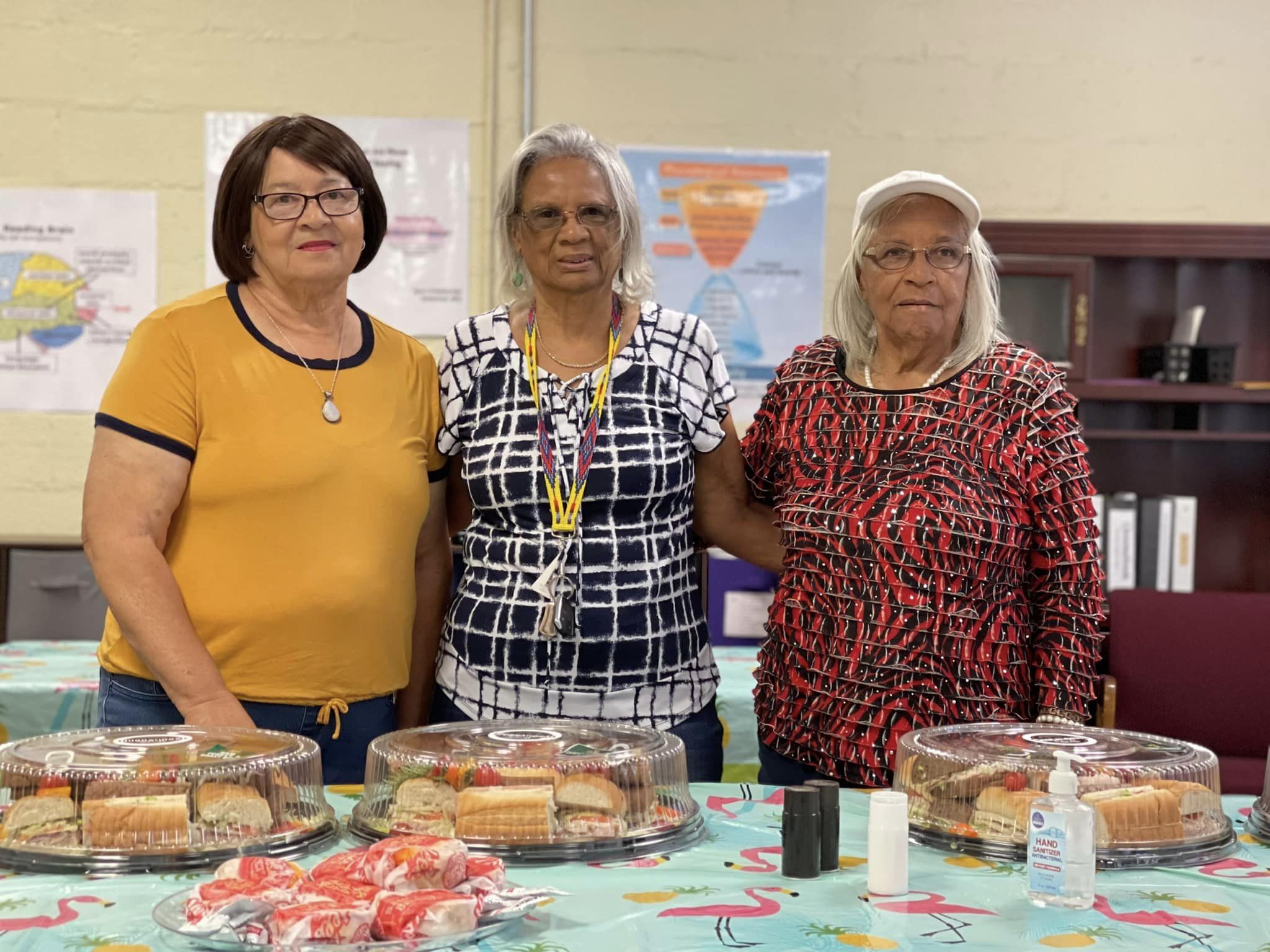 Hallsboro Artesia staff and teachers received a special treat this week from St. James Church.