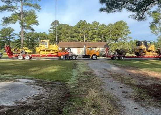 NCFS dozers loading up for Louisiana (submitted)