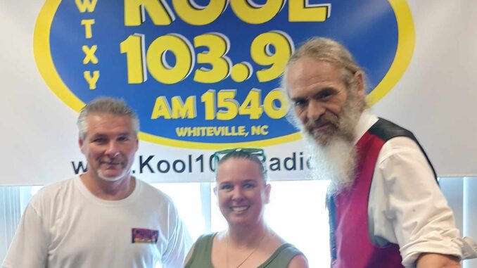 Lyndsay Powell and Jake Faircloth from the "Cape Fear Jeep Club"