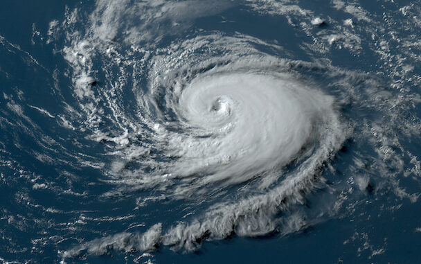 Satellite image of Hurricane Don. (NOAA photo)