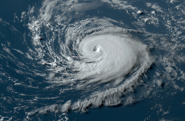 Satellite image of Hurricane Don. (NOAA photo)